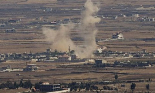 ataque aéreo israelí en Quneitra
